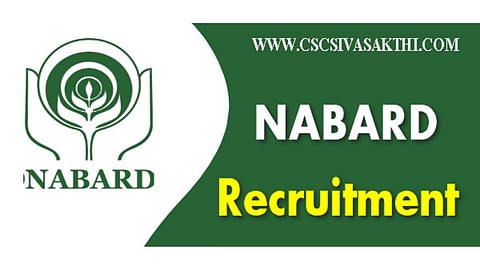 NABARD Recruitment 2023