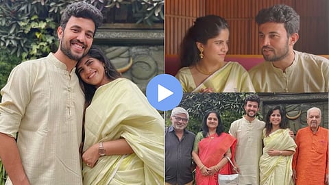 Amruta- Prasad 1st Kelvan Video Post On Social Media