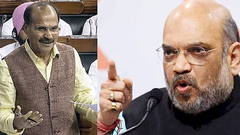 Amit Shah Vs Adhir Ranjan Choudhury