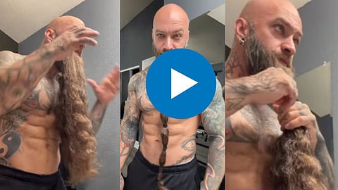 Beard Rope Viral Video