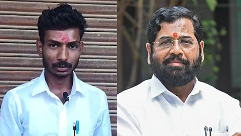 jalna news young man wrote a letter to CM Eknath Shinde demanding maratha reservation
