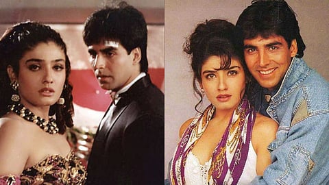Akshay Kumar And Raveena Tandon