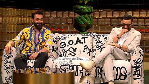 Sunny Deol And Bobby Deol At Koffee With Karan 8