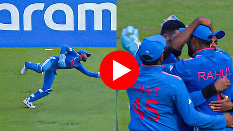 kl rahul catch video