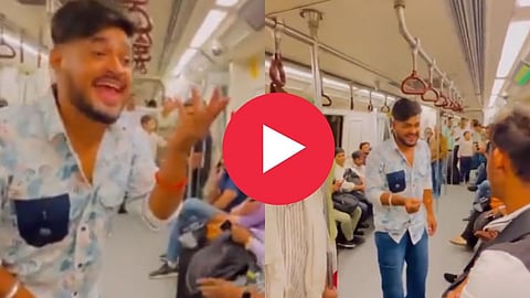 Navratri Song In Metro