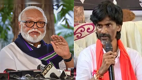 Manoj Jarange Patil warns Chhagan Bhujbal on Maratha Reservation Nanded Sabha
