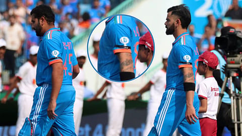 Team India black armband vs Eng