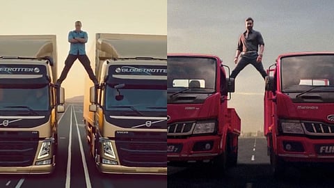 Van Damme Split Stunt