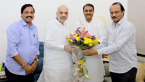 Ajit Pawar Meets Amit Shah