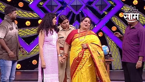 Nirmiti Sawant Visit Maharashtrachi Hasyajatra Show