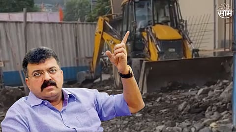 Jitendra Awhad On Mumbra Shiv Sena Shakha