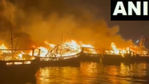 Visakhapatnam Fire News