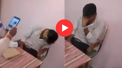 Uttar Pradesh Teacher Viral Video