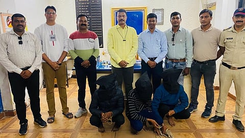 gondia police arrests three youth