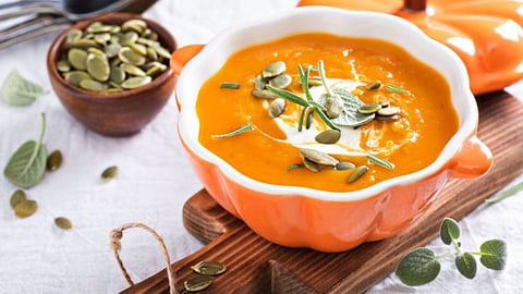 Bhopla(Pumpkin) Soup Recipe in Marathi