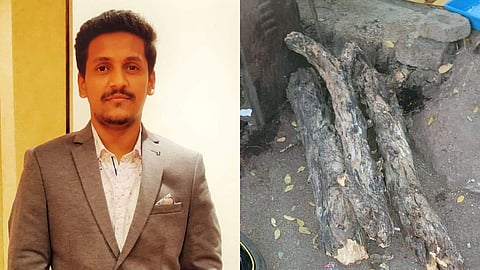 A 32-year-old man died after a tree branch fell on his head in pune