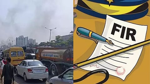Maratha Reservation Protest in Pune Navale Bridge Police filed a case against 400 to 500 people
