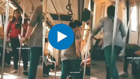 Delhi Metro Womens Fighting