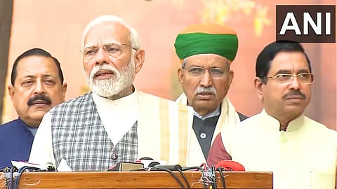 Parliament Winter Session, PM Narendra Modi Speech/ANI