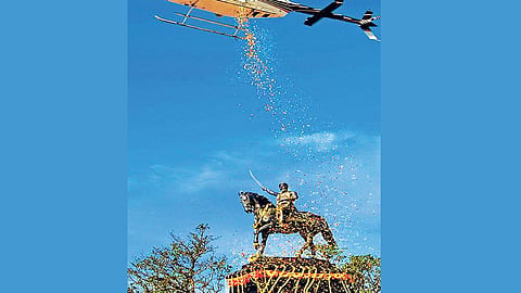 shivpratap din celebrated at pratapgad fort today