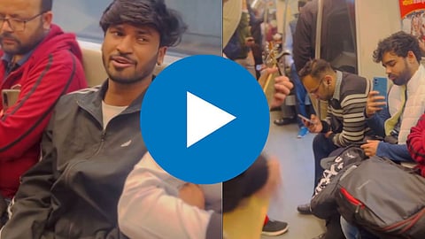 Delhi Metro Viral Video
