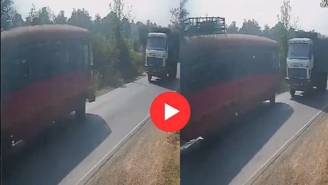 Palghar Bus Accident Video