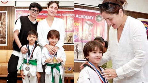 Taimur Ali Khan Won Gold Medal In Taekwondo