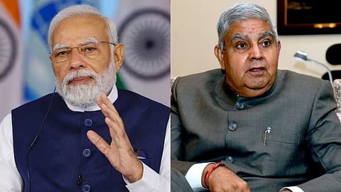Prime Minister Narendra Modi's phone call to Rajya Sabha Speaker