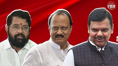 Ajit Pawar and Eknath Shinde Devendra Fadnavis Latest news in Marathi