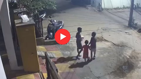 Hyderabad Dog Attack Video