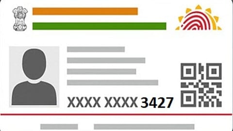 Masked Aadhaar Card