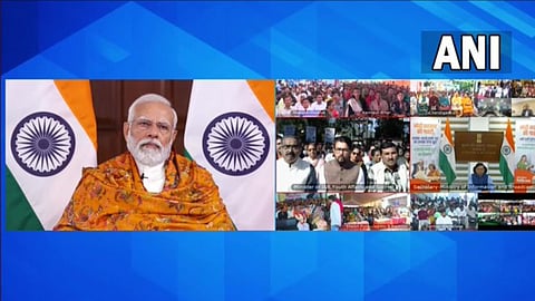 PM Modi in Viksit Bharat Sankalp Yatra