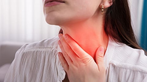 Covid Throat Infection