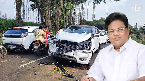 Tanaji Sawant Car Accident