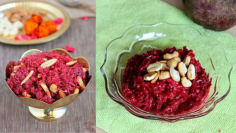 Carrot Beetroot Halwa