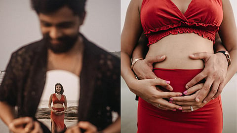 Amala Paul Pregnancy Photoshoot