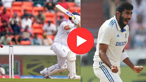 Jasprit Bumrah Clean bowled Ben Duckett