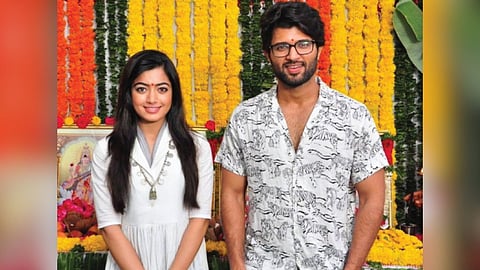 Rashmika Mandanna And Vijay Devarakonda Engagement