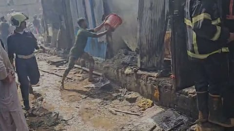 Mumbai Fire News: Massive Fire at slums Area of Mumbai's Malad Region