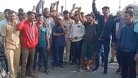petrol tanker drivers strike manmad nashik