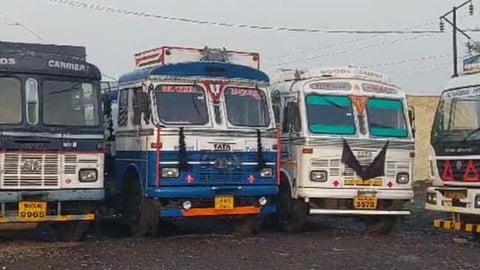 Truck Driver Strike