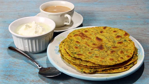 Methi Paratha Recipe