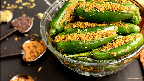 Green Chill Pickle Recipe