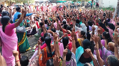 Anganwadi Workers Strike