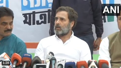 Bharat Jodo Nyay Yatra:'आम्ही बॅरिकेड्स तोडले, पण कायदा मोडणार नाही' : राहुल गांधी
