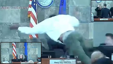 US judge Attacked