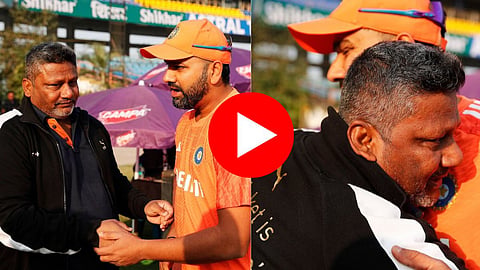 rohit sharma sarfaraz khan father