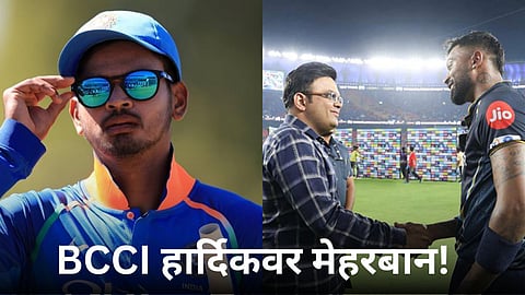 Fans react on shreyas iyer and ishan kishan out from bcci central contract list netizan targets hardik pandya