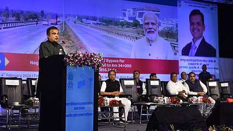 Nitin Gadkari On Nagpur Butibori Road