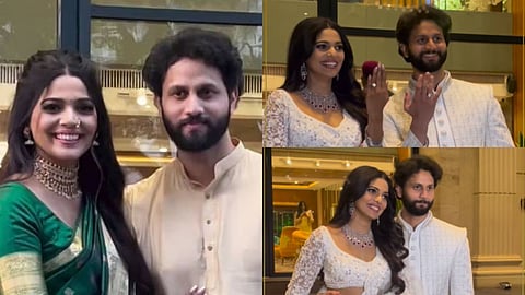 Pooja Sawant And Siddhesh Chavhan Engagement Photos